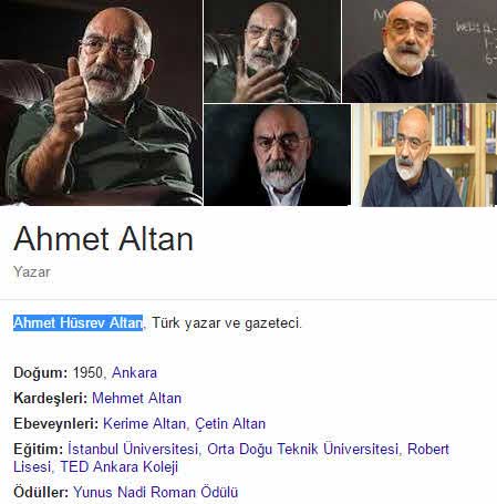 Ahmet Altan Kimdir?