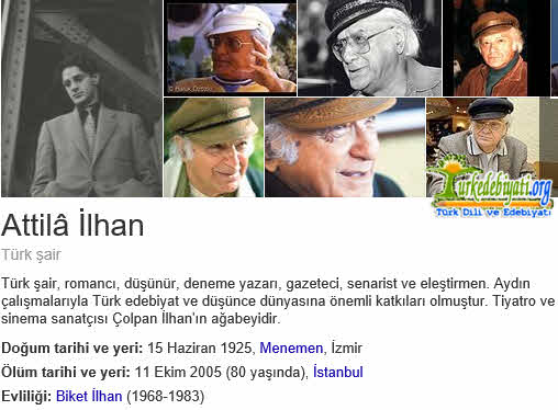 Atilla İlhan Kimdir?