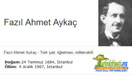 Fazıl Ahmet Aykaç Kimdir?