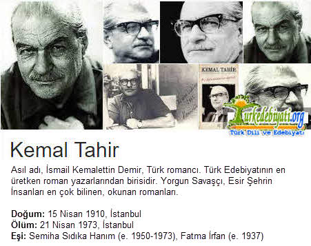 Kemal Tahir Kimdir?