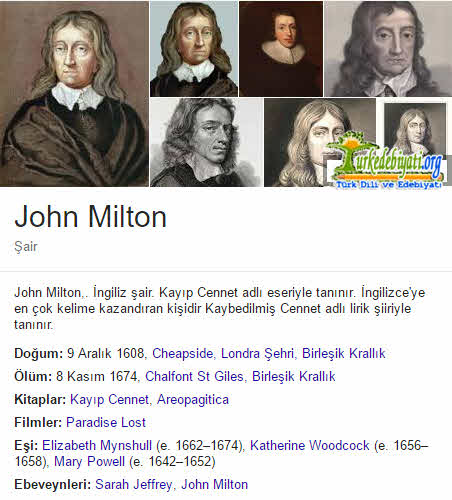 Milton Kimdir?