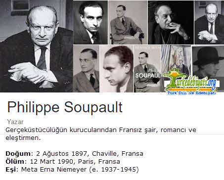 Philippe Soupault Kimdir?