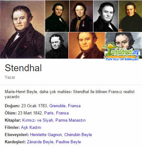 Stendhal Kimdir?