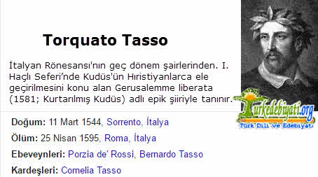 Tasso Kimdir?