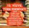 15. Yüzyıl Türk Edebiyatı