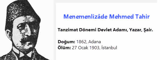 Menemenlizâde Mehmet Tahir