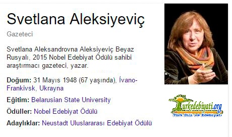 Svetlana Aleksiyeviç Kimdir? Eserleri, Edebi Kişiliği