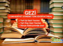 Cumhuriyet Dönemi Türk Edebiyatında Gezi