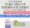 Türk Dili ve Edebiyatı Dersi Okuma Kazanımları, Konuları