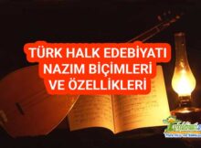 Türk Halk Edebiyatı Nazım Biçimleri ve Özellikleri