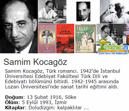 https://www.turkedebiyati.org/yazarlar/Samim Kocagöz Kimdir?